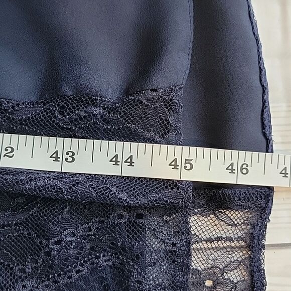 Asos special occasion midi dress in navy Women's Size 4 - Picture 14 of 15